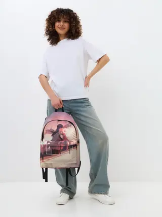 Рюкзак джинсовый / Kakegurui Yumeko Jabami art