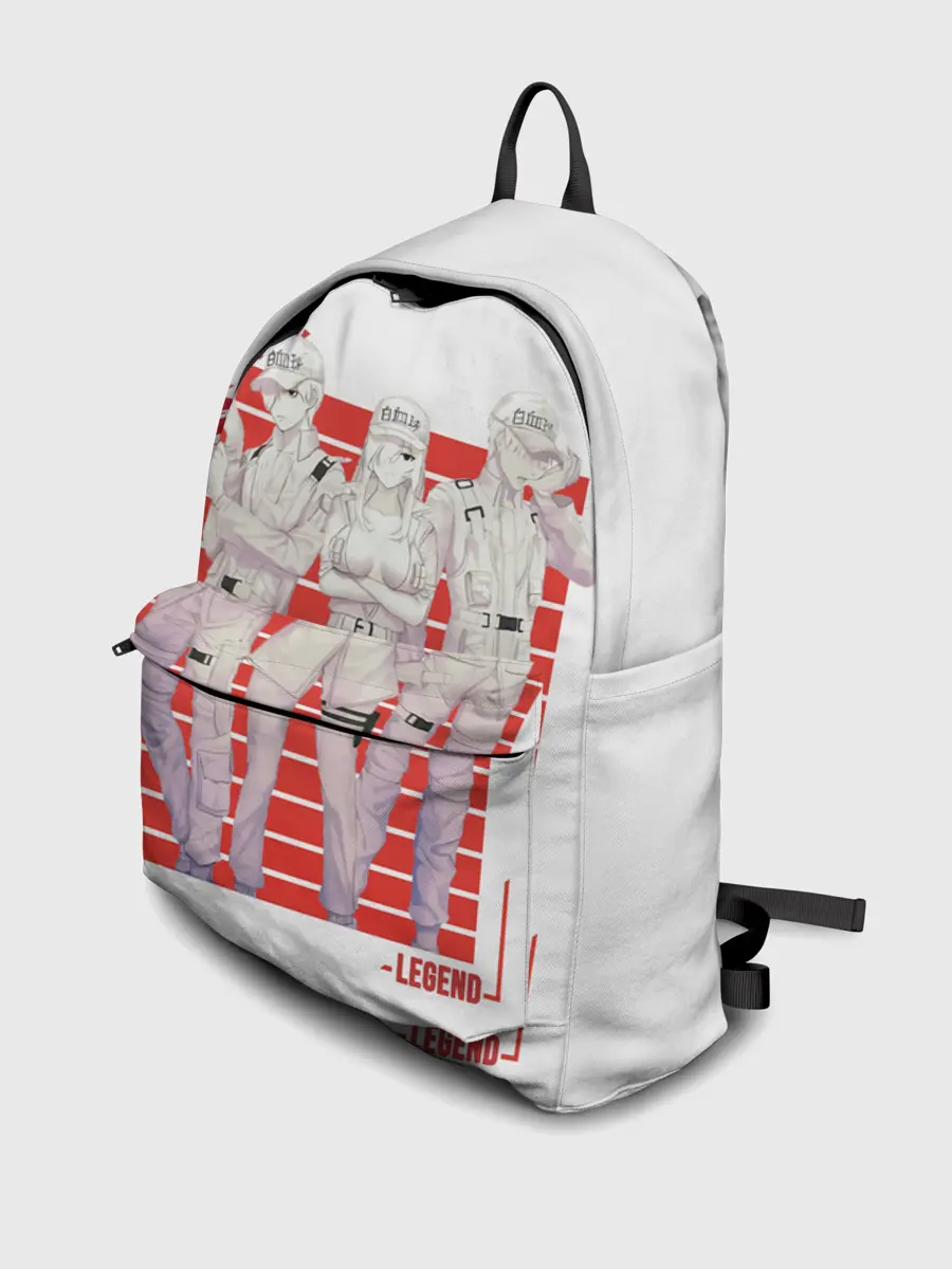 Рюкзак джинсовый / Команда клеток