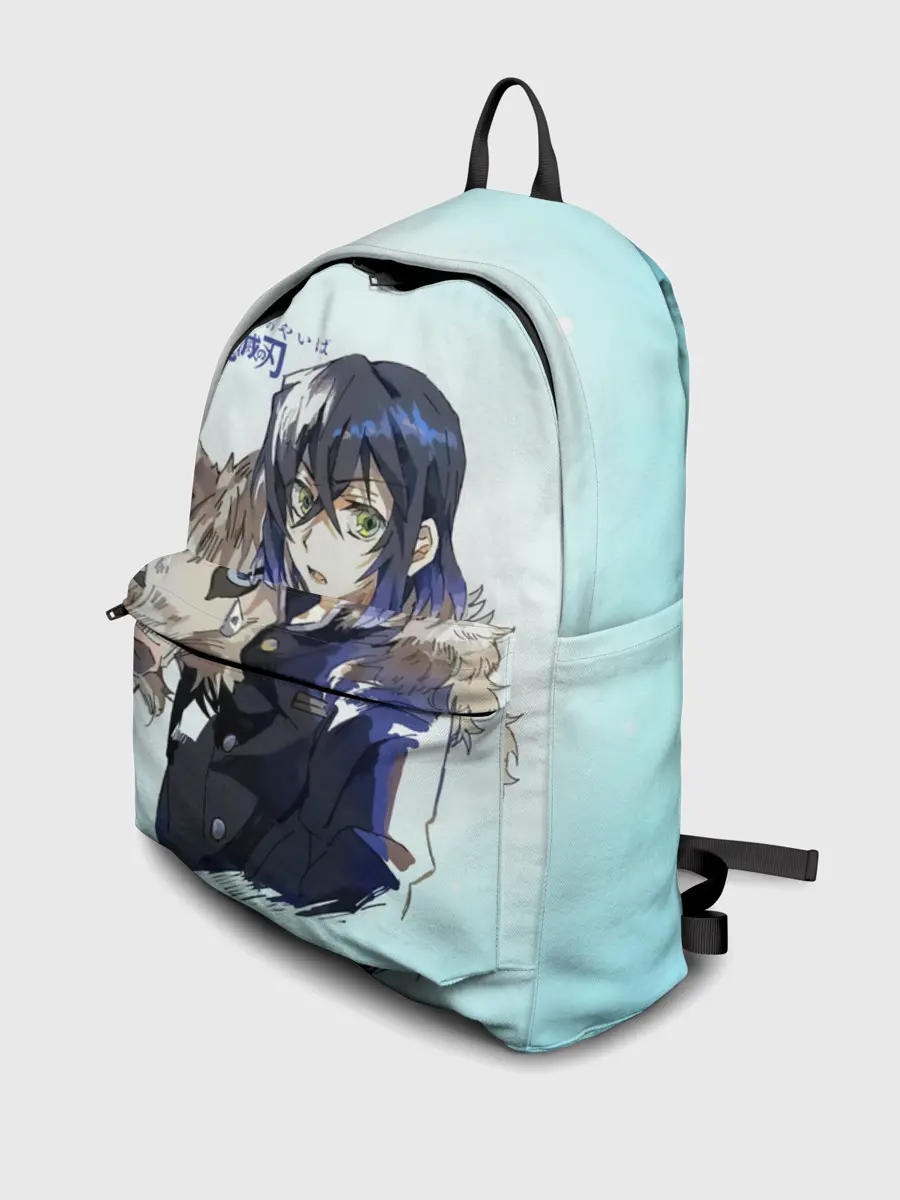 Рюкзак джинсовый / Иноске Хашибира Kimetsu no Yaiba