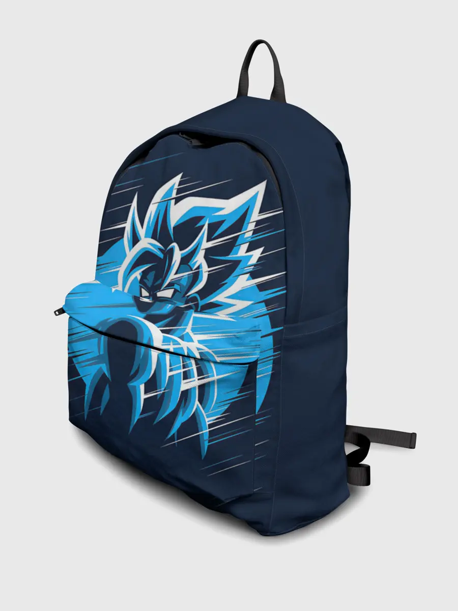 Рюкзак джинсовый / Dragon Ball Z Art