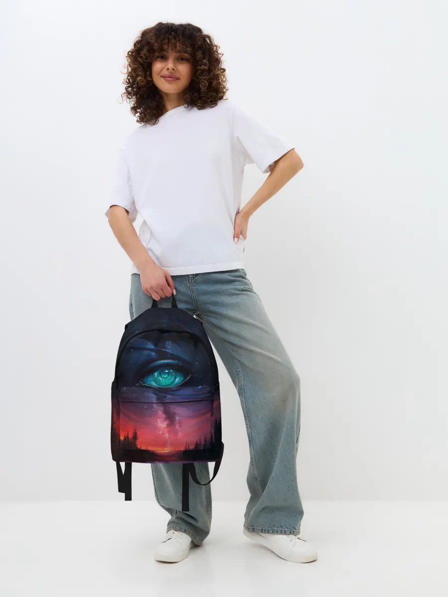Рюкзак джинсовый / Глаза в небе