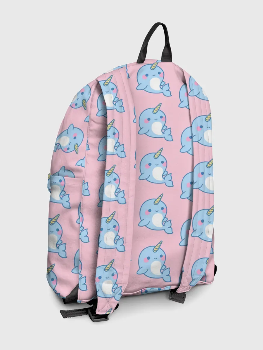 Рюкзак джинсовый / Дельфинчики | Единорожки