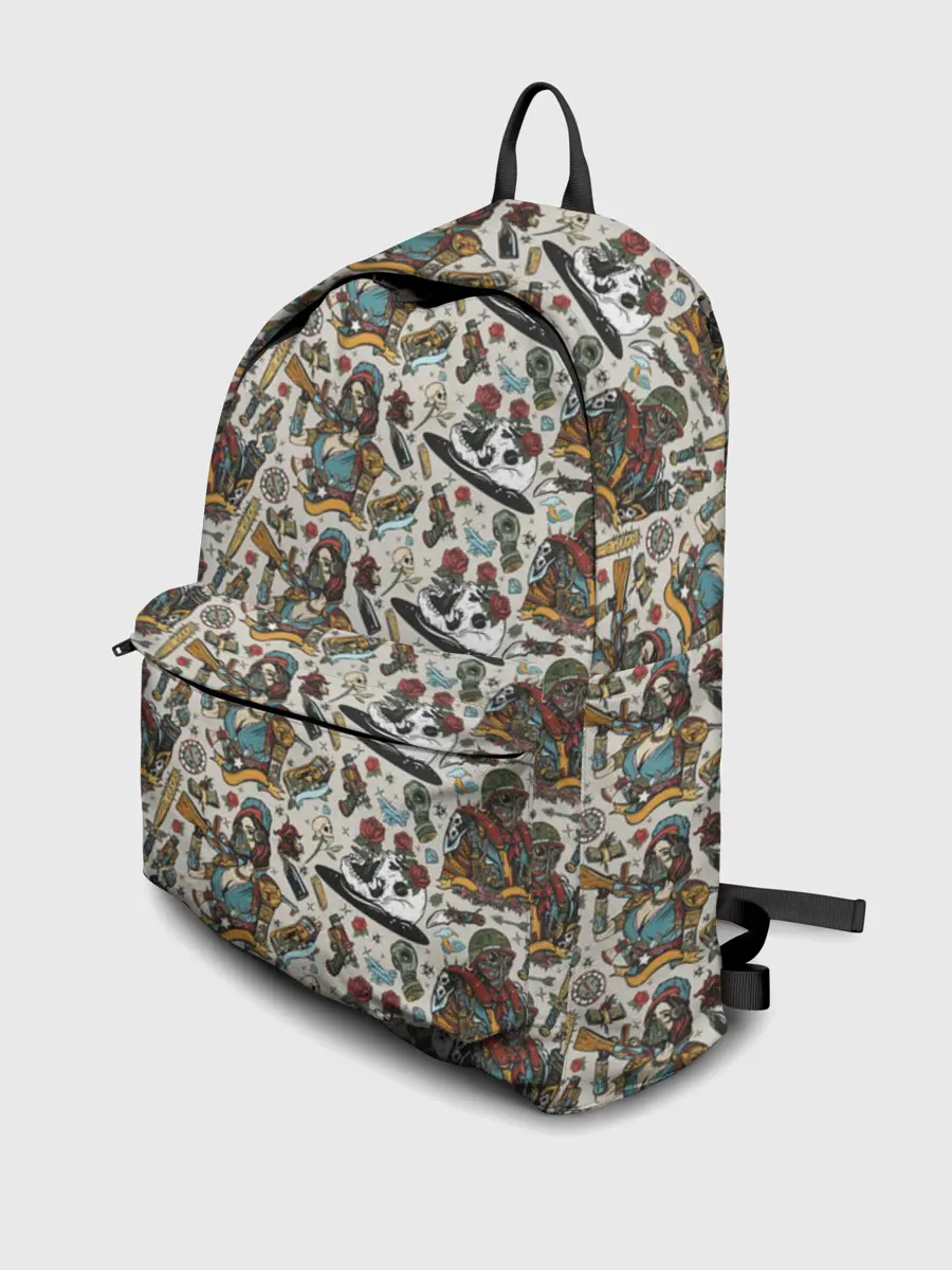 Рюкзак джинсовый / апокалипсис / конец света