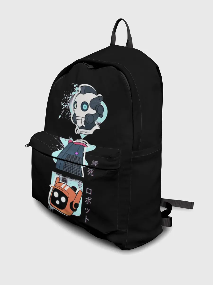 Рюкзак джинсовый / Любовь, Смерть и Роботы