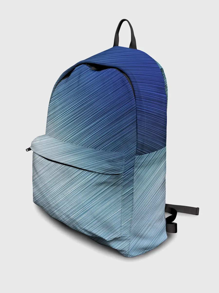 Рюкзак джинсовый / Текстура. Оттенки льда