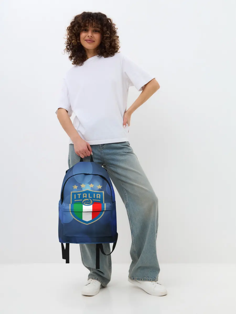 Рюкзак джинсовый / Сборная Италии