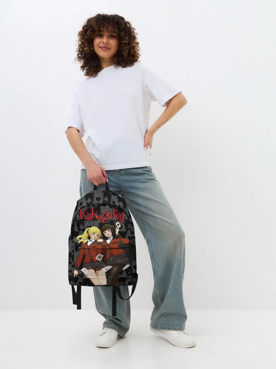 Рюкзак джинсовый / Kakegurui Безумный азарт