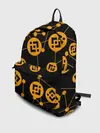 Рюкзак джинсовый / BINANCE / БИНАНС / УЗОР