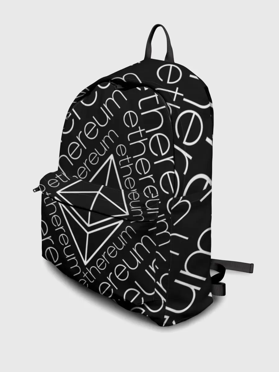 Рюкзак джинсовый / ETHEREUM / ЭФИРИУМ / ЭФИР