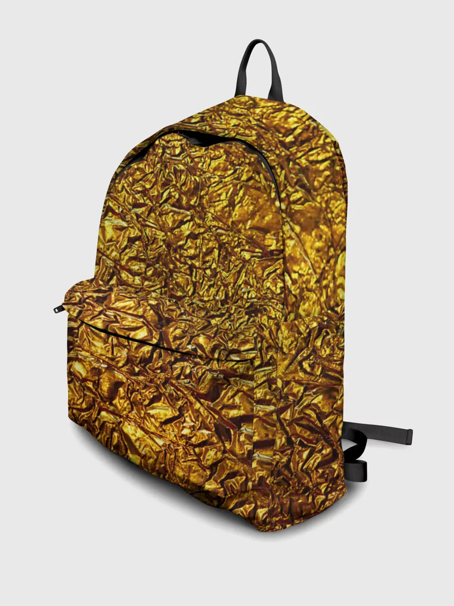 Рюкзак джинсовый / Сусальное золото