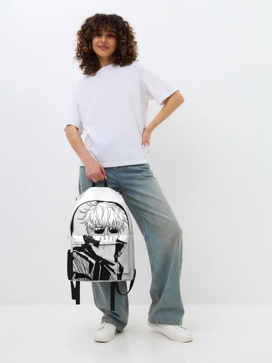 Рюкзак джинсовый / Магическая битва | Годжо