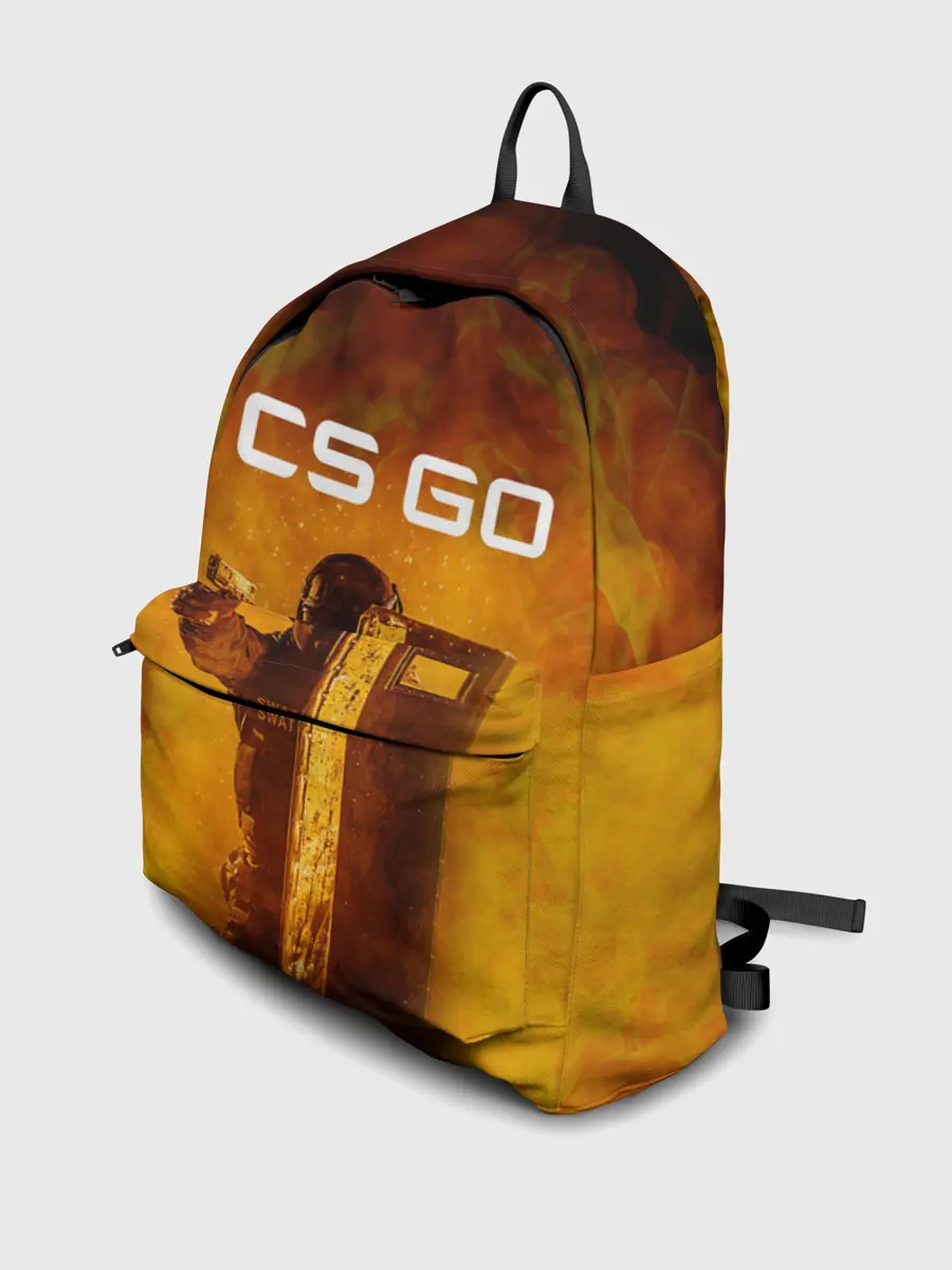 Рюкзак джинсовый / CS GO SWAT | КС ГО