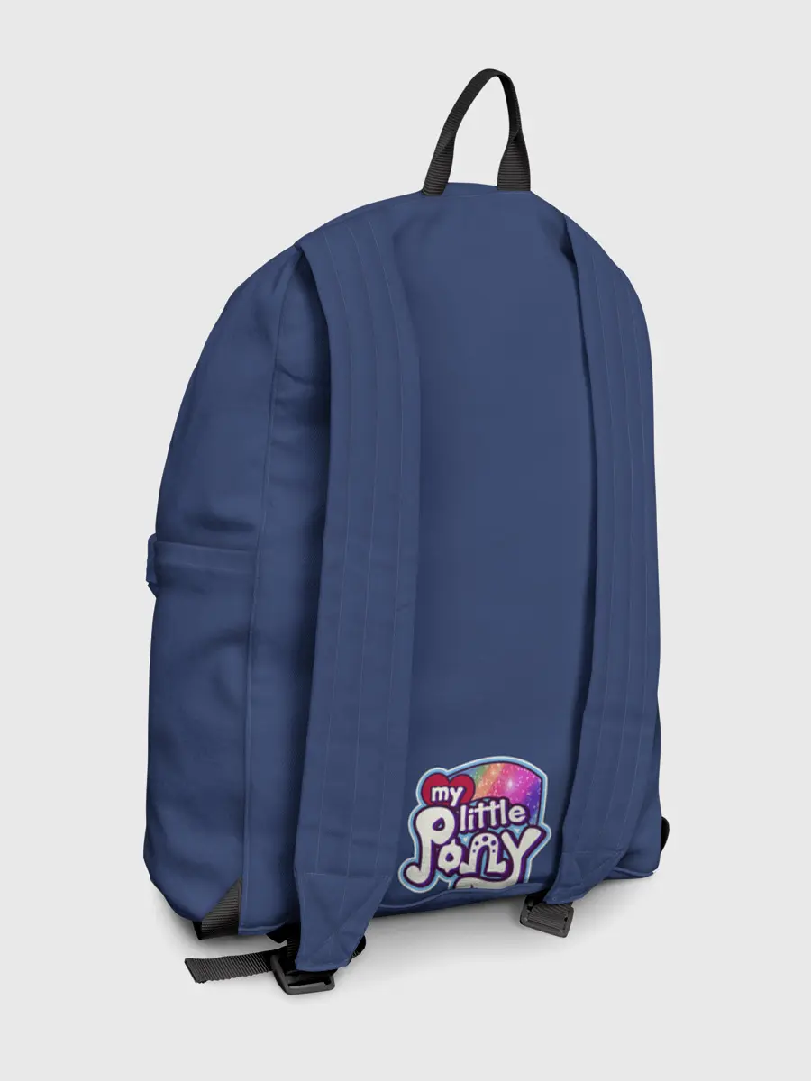 Рюкзак джинсовый / Эплджек в алмазах