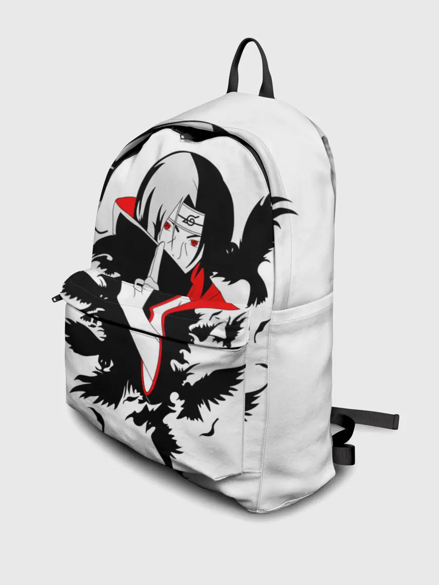 Рюкзак джинсовый / Человек и вороны аниме