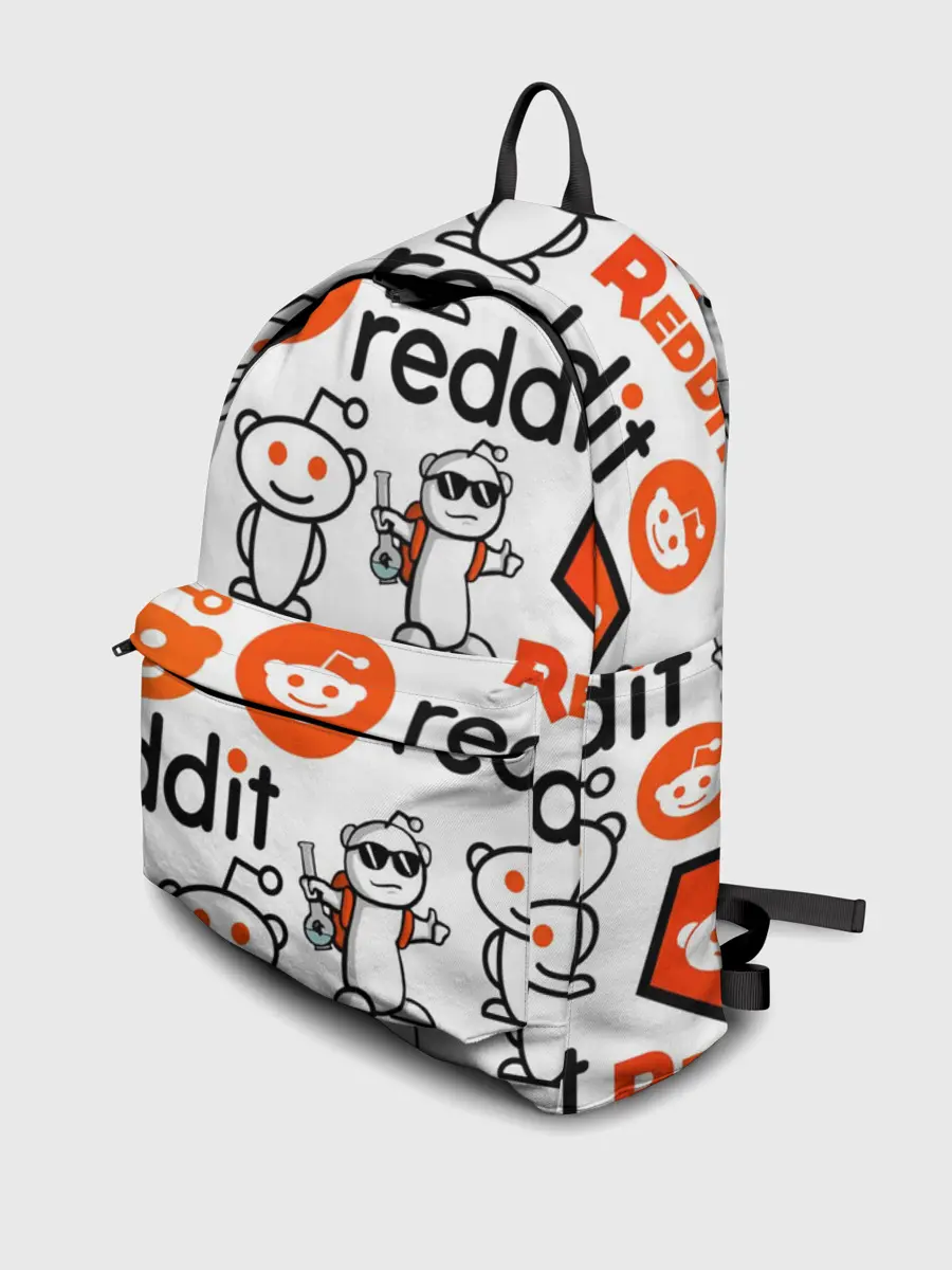 Рюкзак джинсовый / REDDIT / РЕДДИТ / ЛОГОБОМБИНГ