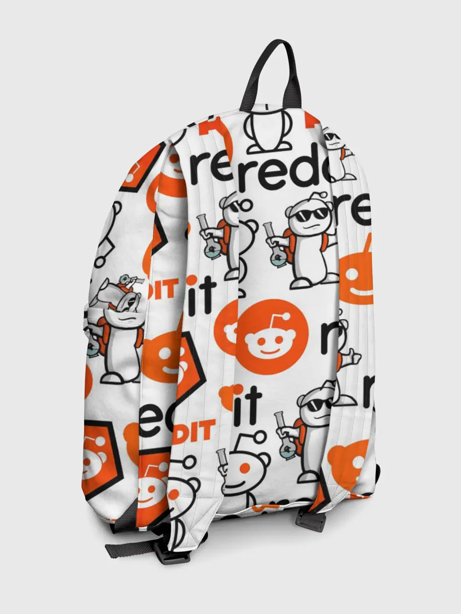 Рюкзак джинсовый / REDDIT / РЕДДИТ / ЛОГОБОМБИНГ