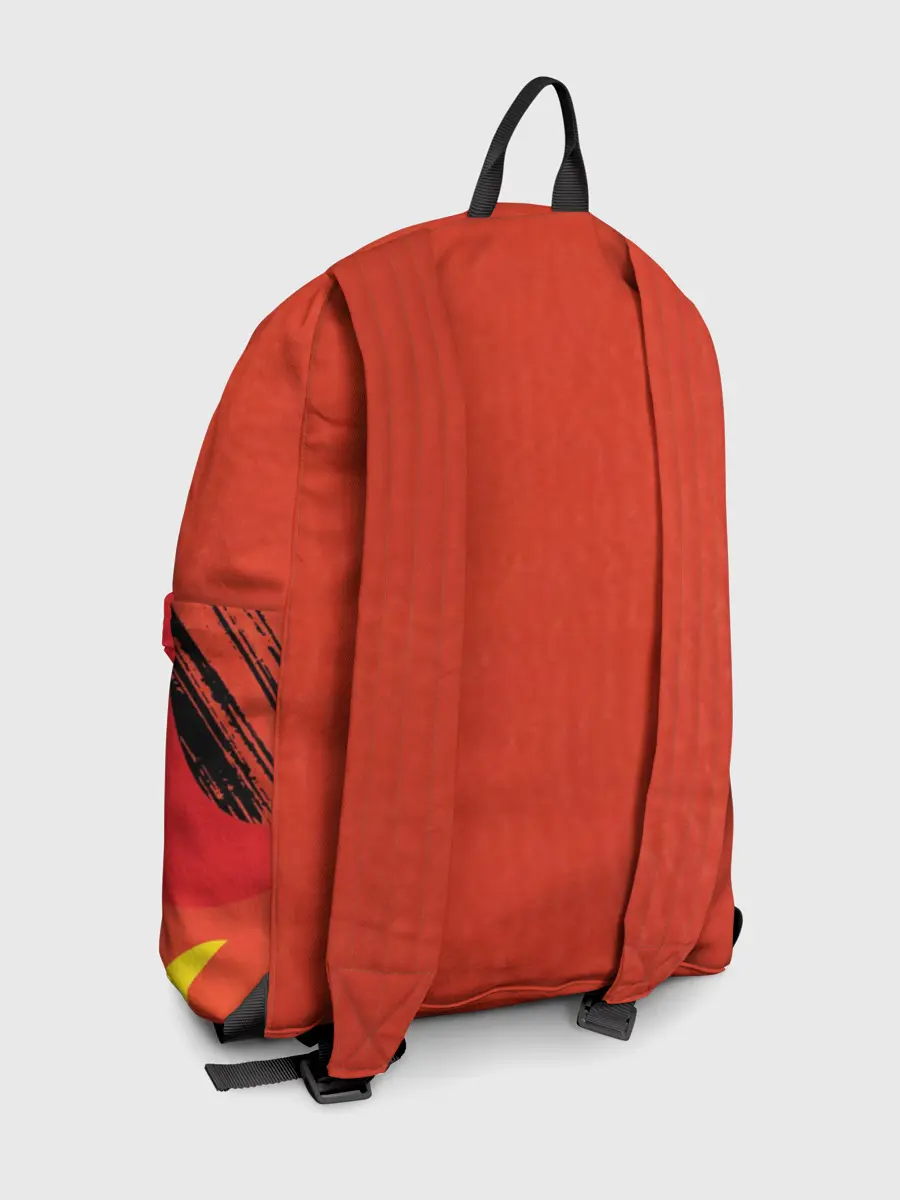 Рюкзак джинсовый / Огненный лев