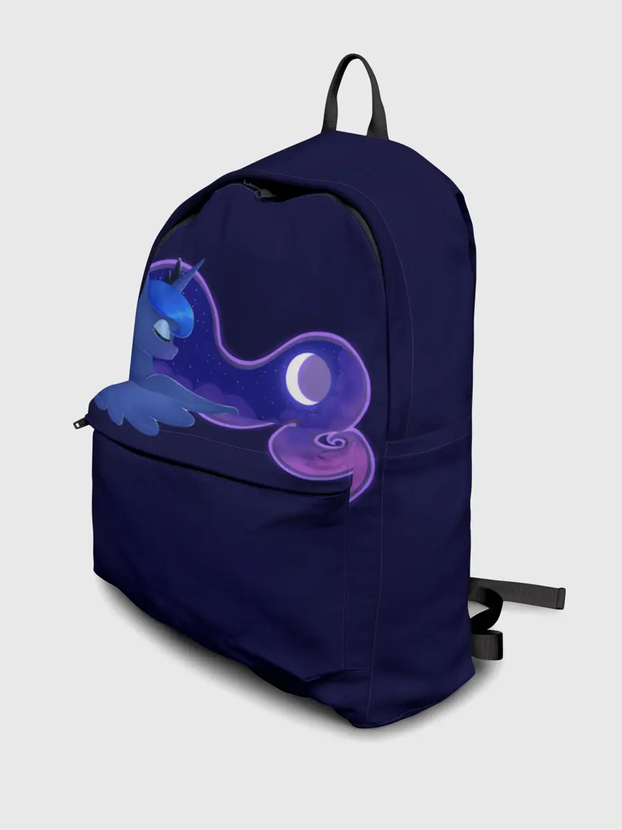 Рюкзак джинсовый / Принцесса Луна