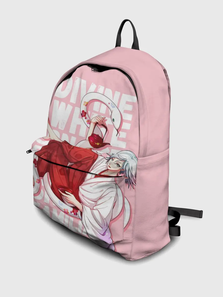 Рюкзак джинсовый / Divine white snake