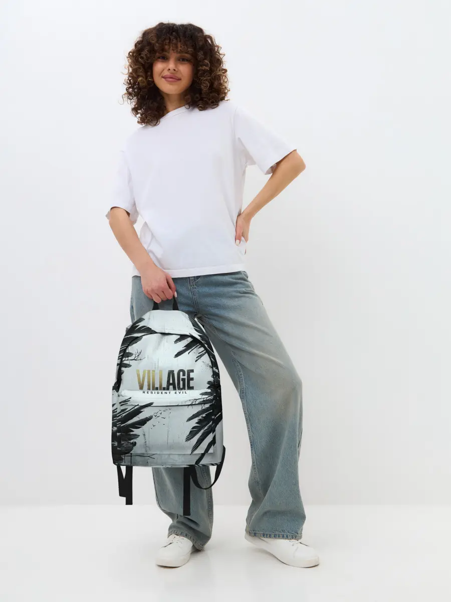 Рюкзак джинсовый / Resident Evil Village. Crow