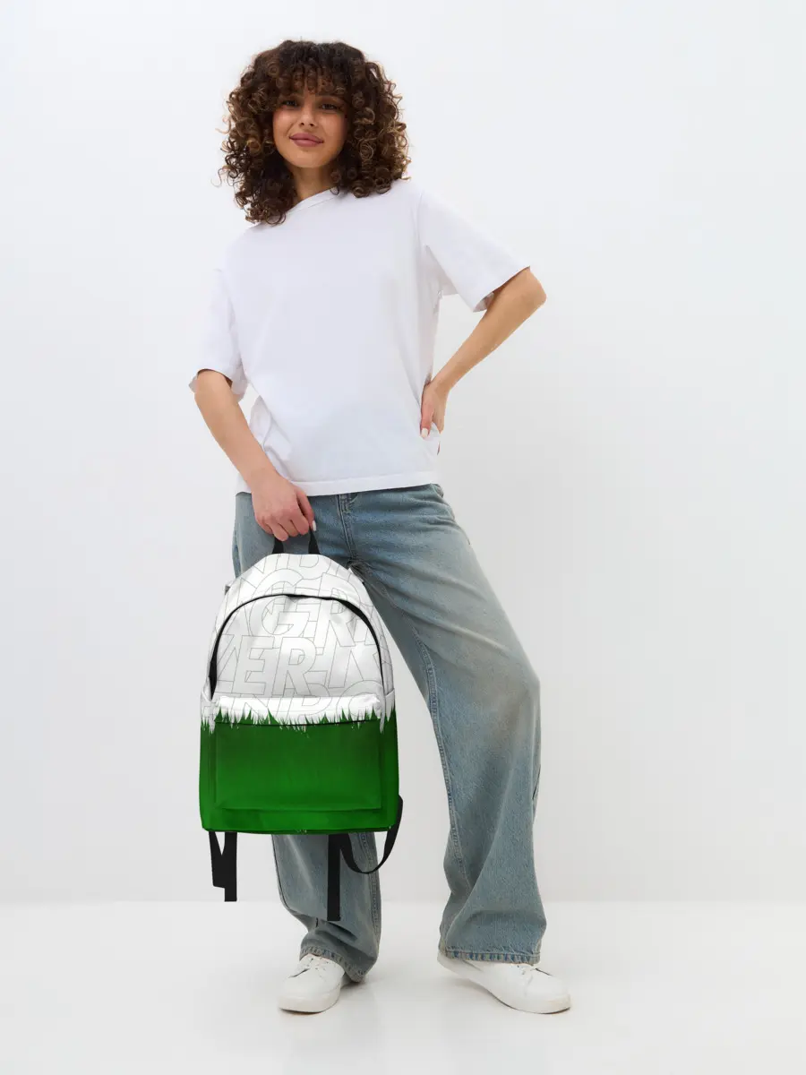 Рюкзак джинсовый / GREEN POWER