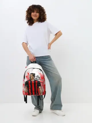 Рюкзак джинсовый / ЗЛАТАН ИБРАГИМОВИЧ / МИЛАН