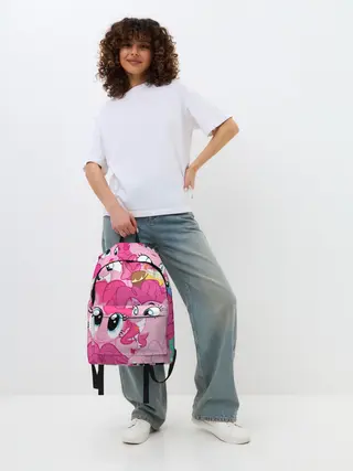 Рюкзак джинсовый / Pinkie Pie pattern