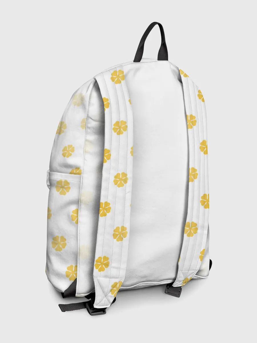 Рюкзак джинсовый / Юно с книгой Черный Клевер