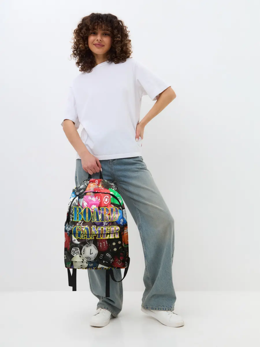 Рюкзак джинсовый / Board Gamer | Настольщик