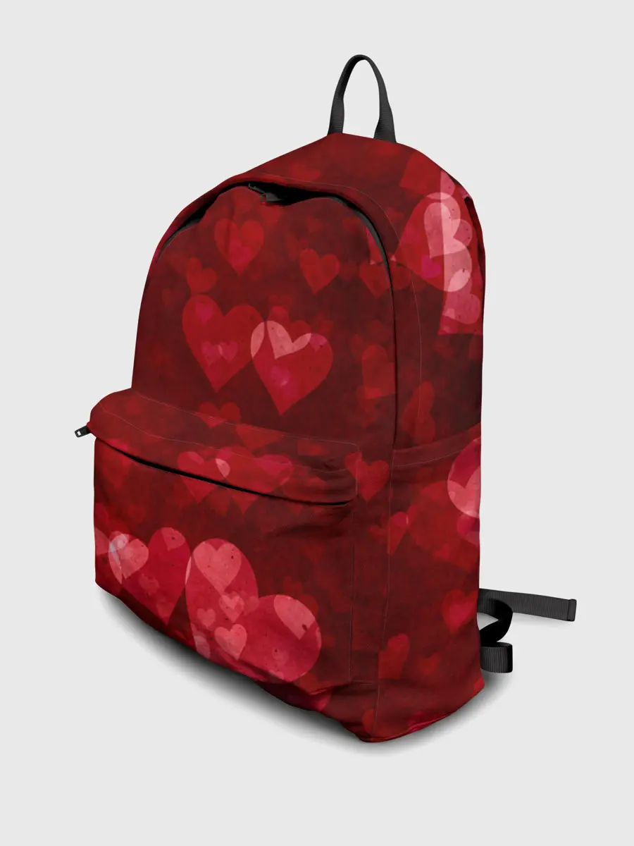 Рюкзак джинсовый / СЕРДЕЧКИ | HEARTS