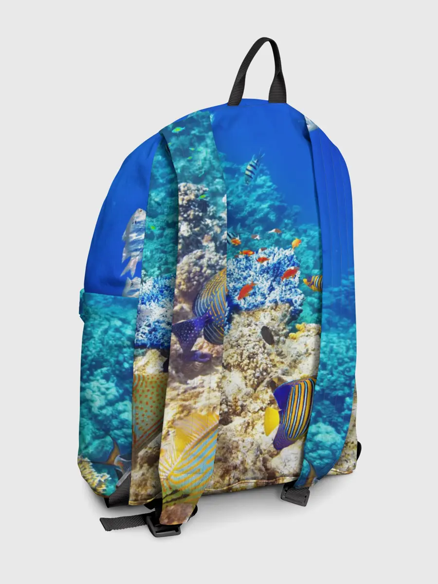 Рюкзак джинсовый / Морской мир