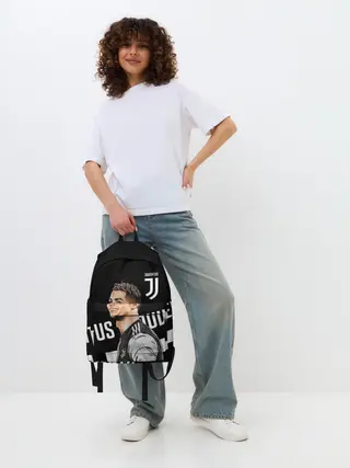 Рюкзак джинсовый / КРИШТИАНУ РОНАЛДУ / JUVENTUS