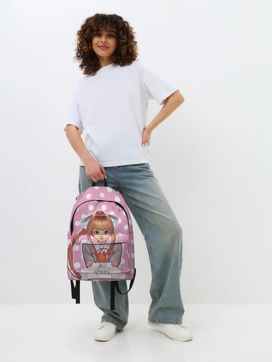 Рюкзак джинсовый / Monika Pop Art