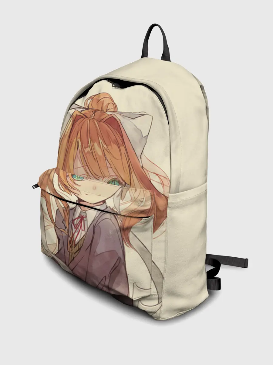 Рюкзак джинсовый / Нарисованная Моника