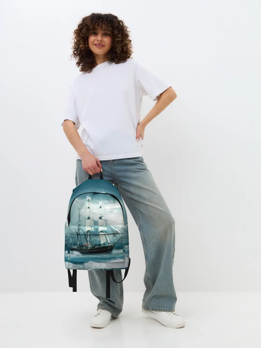 Рюкзак джинсовый / Парусник