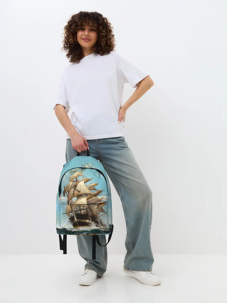 Рюкзак джинсовый / Парусник