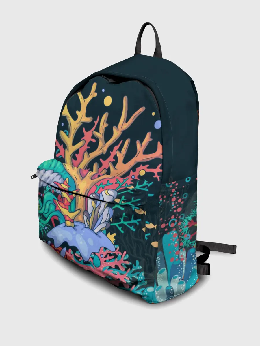 Рюкзак джинсовый / Морской пейзаж