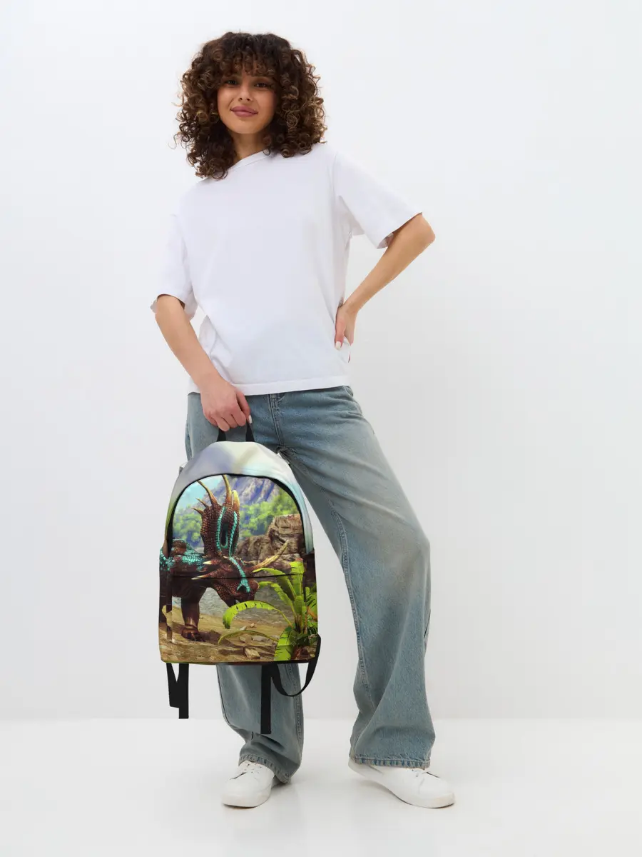 Рюкзак джинсовый / Ark Survival | АРК СУРВИВАЛ