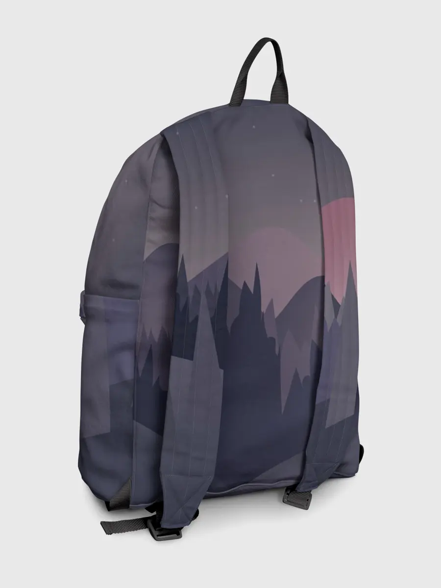 Рюкзак джинсовый / night forest