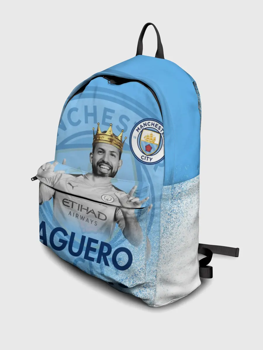 Рюкзак джинсовый / СЕРХИО АГУЭРО / SERGIO AGUERO