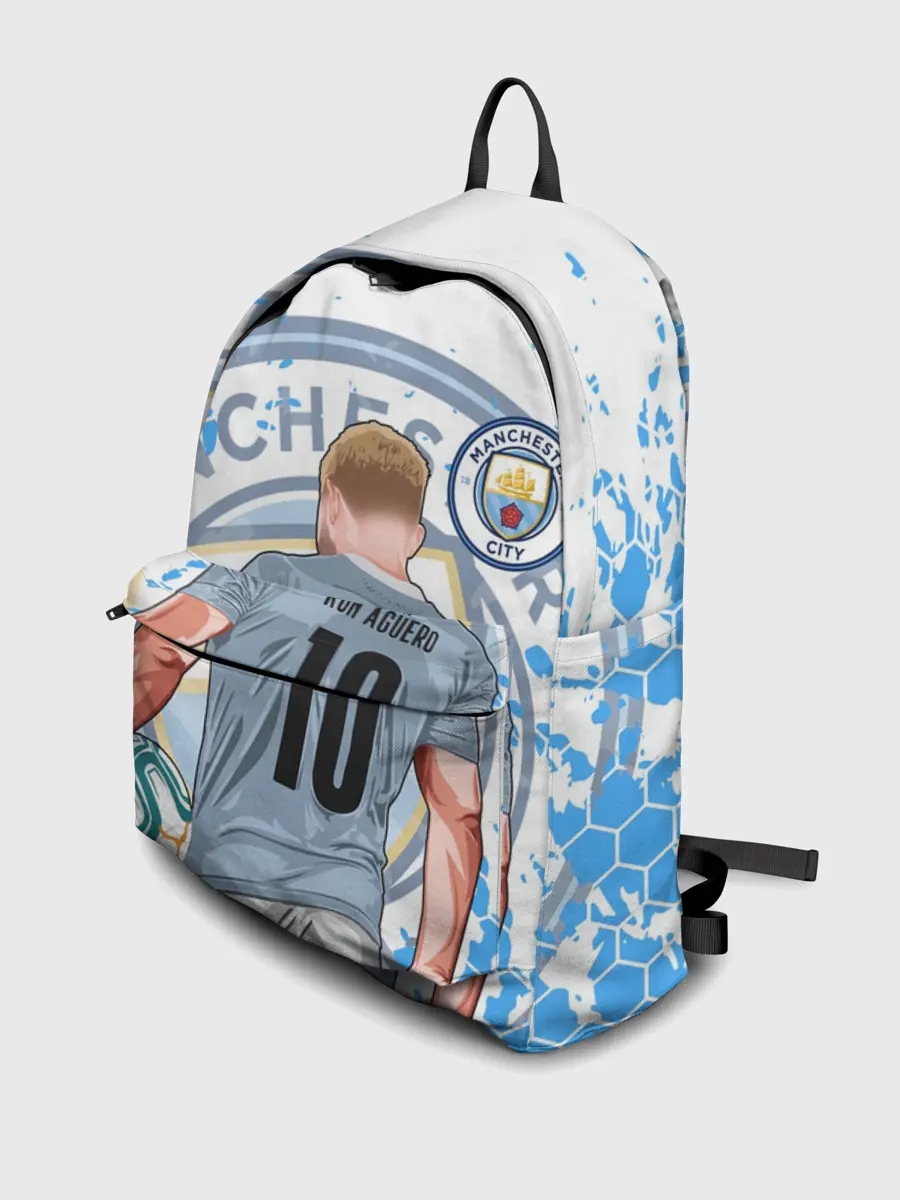 Рюкзак джинсовый / СЕРХИО АГУЭРО / SERGIO AGUERO