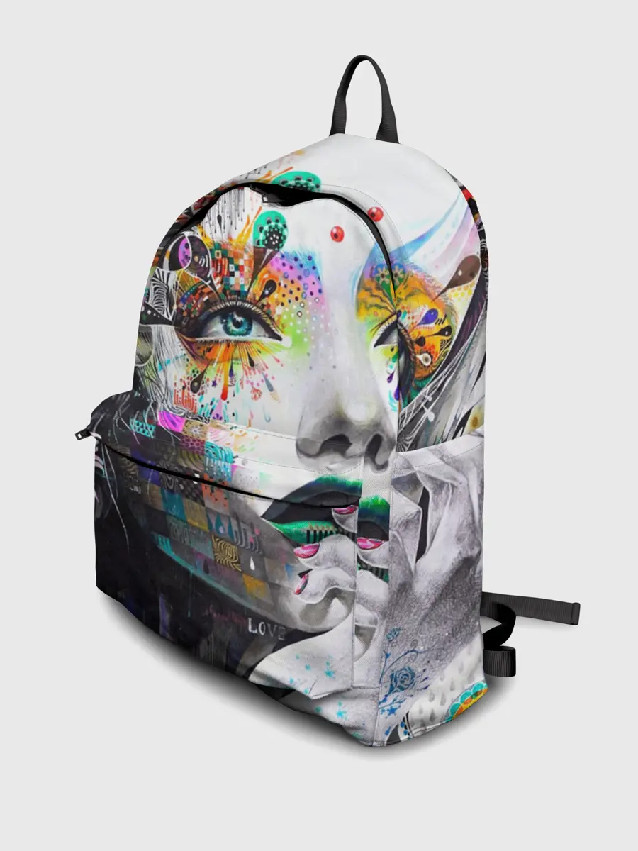 Рюкзак джинсовый / Абстрактная