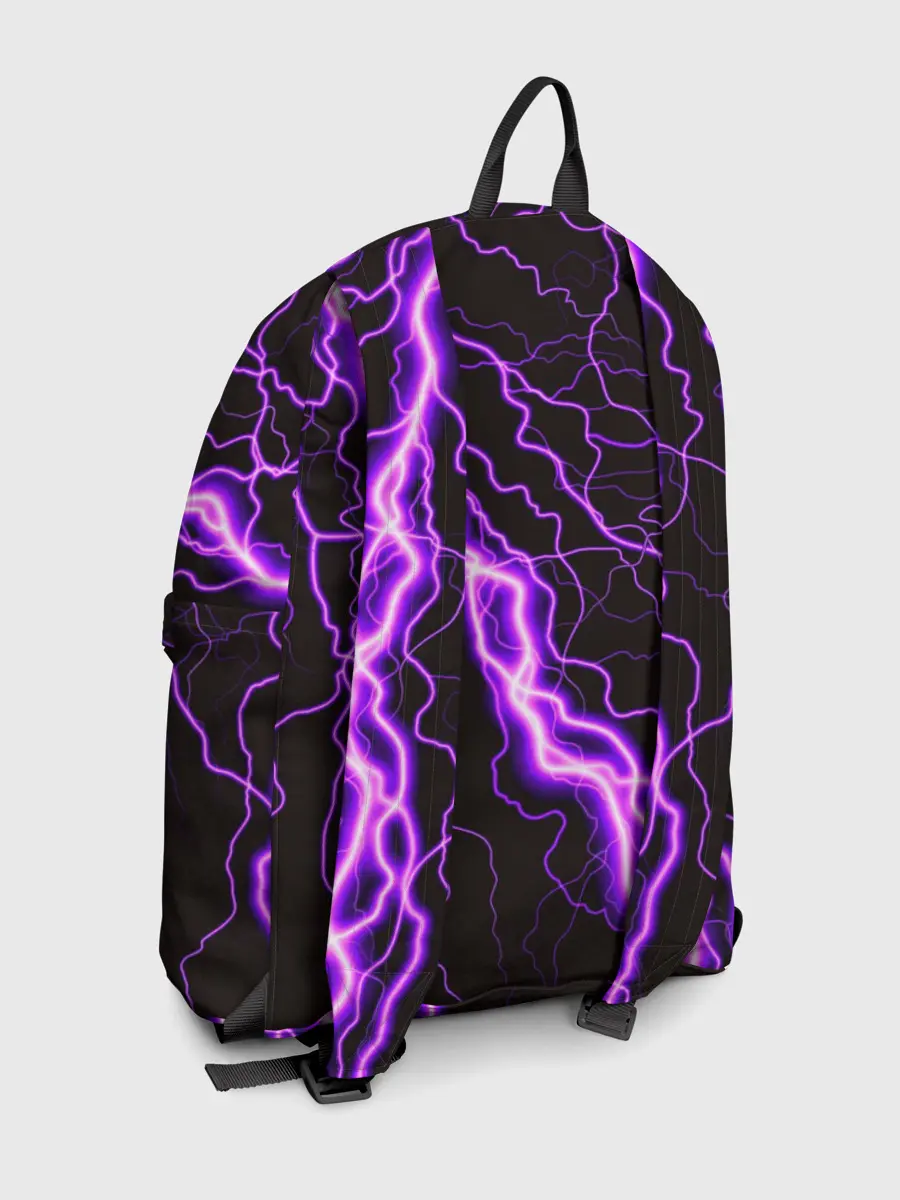 Рюкзак джинсовый / GENSHIN IMPACT МОЛНИЯ НЕОН