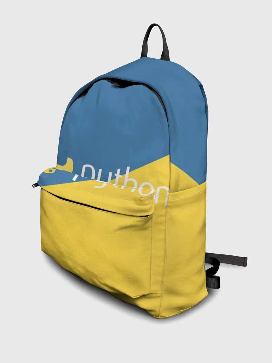 Рюкзак джинсовый / Python