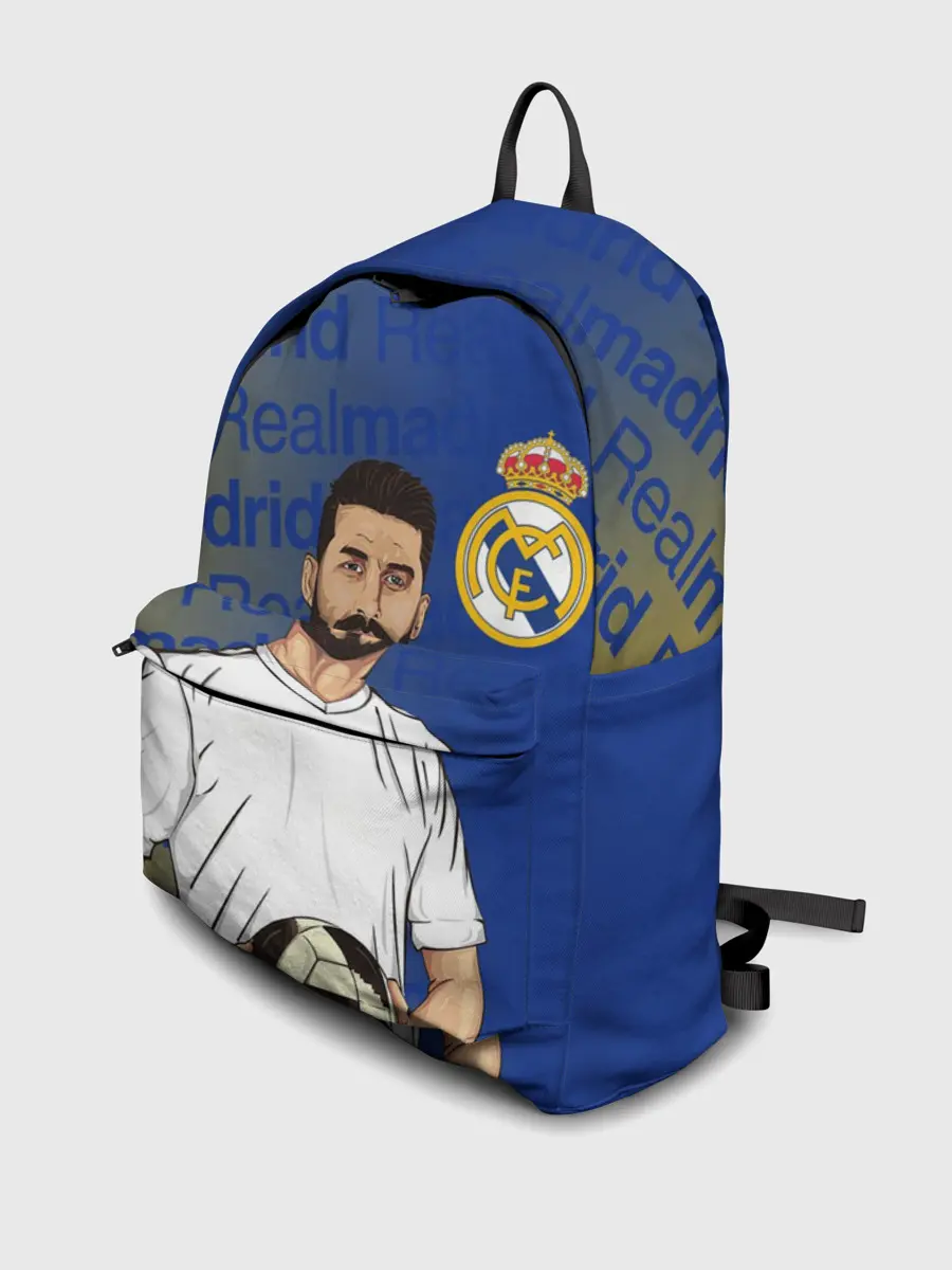 Рюкзак джинсовый / СЕРХИО РАМОС / РЕАЛ МАДРИД