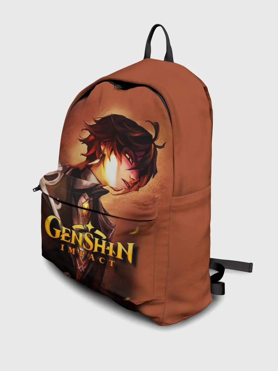 Рюкзак джинсовый / GENSHIN IMPACT / ZHONGLI