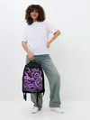 Рюкзак джинсовый / Фиолетовый Кракен