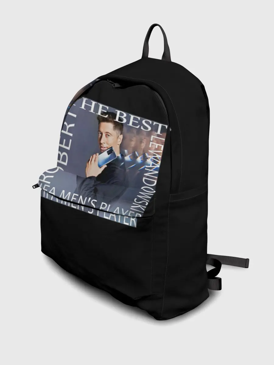 Рюкзак джинсовый / Роберт Левандовски