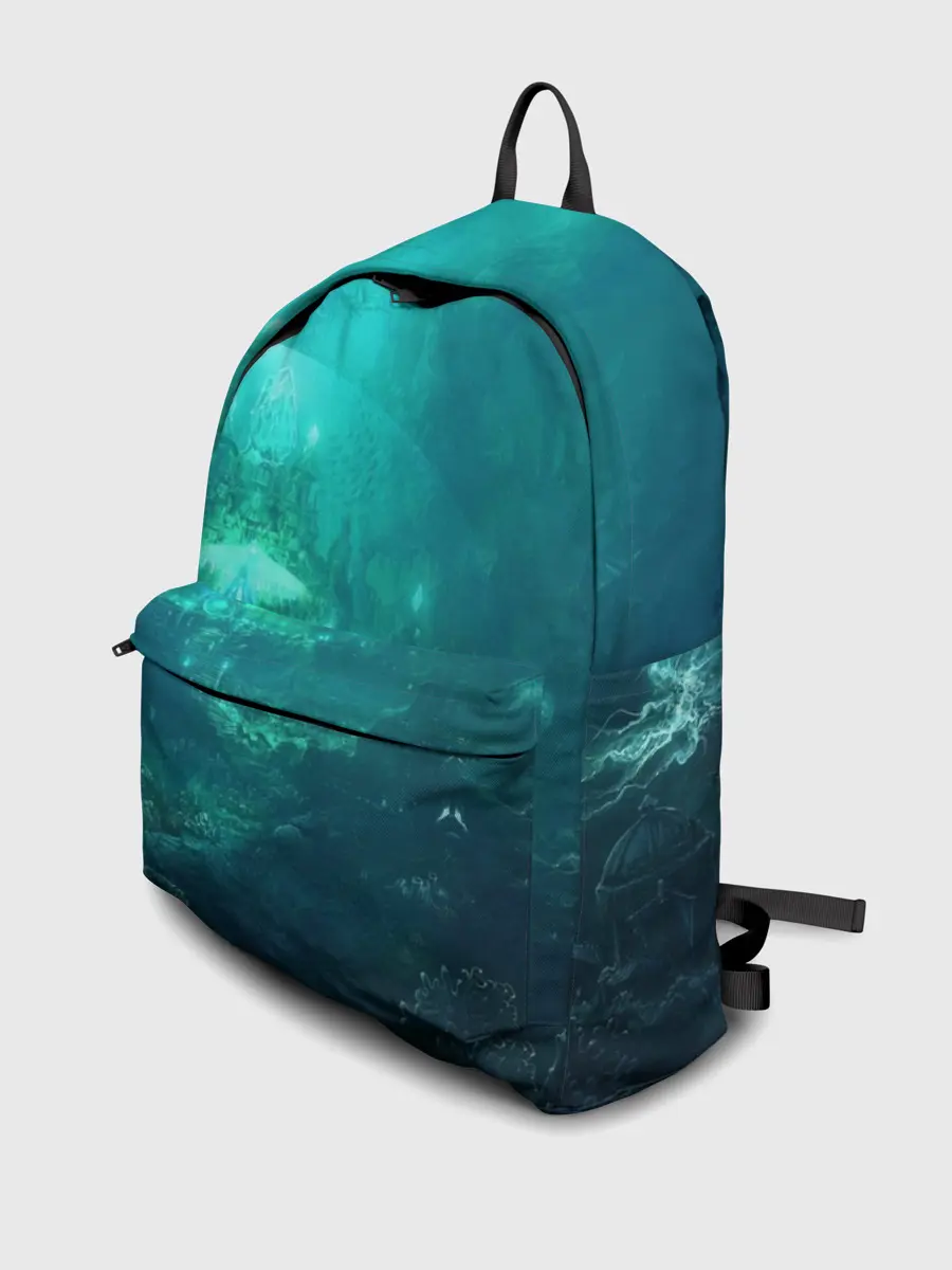 Рюкзак джинсовый / Дно морское