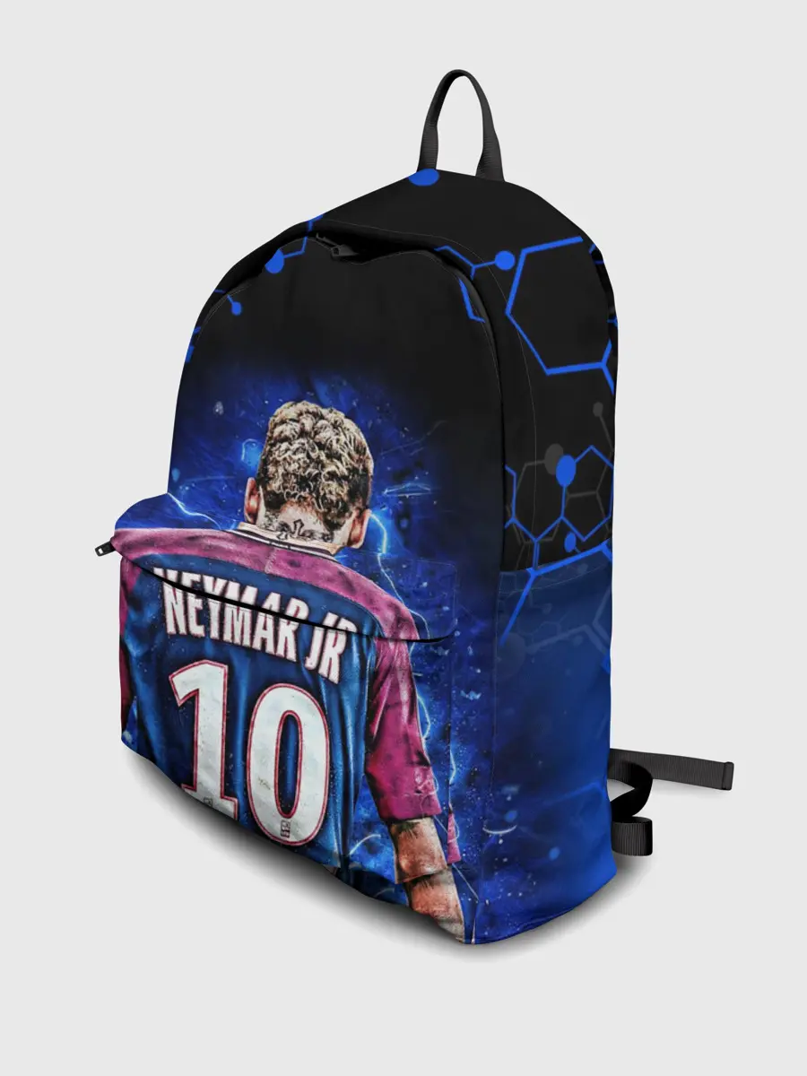 Рюкзак джинсовый / НЕЙМАР / NEYMAR JR / НЕОН